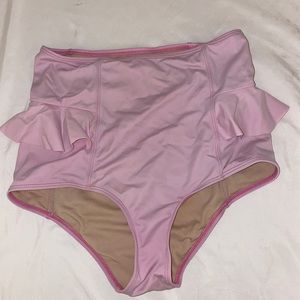 Pink kortni jean bathing suit bottoms